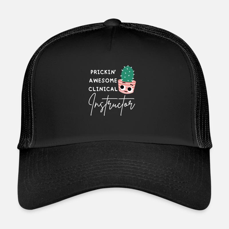 Lustige Wortspiele Clinical Nursing Instructor Geschenke Trucker Cap