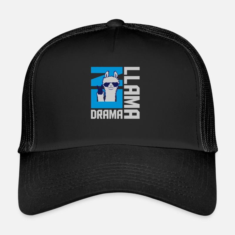 No Drama Llama Zitat Trucker Cap