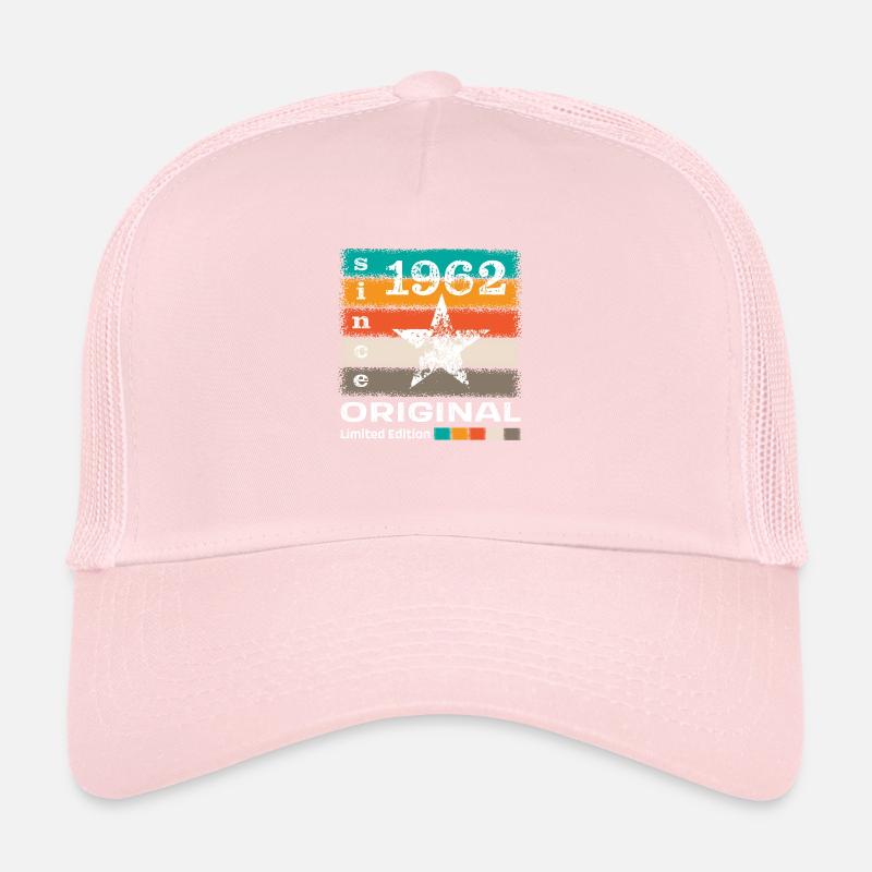 Né en 1962 Retro Casquette trucker 