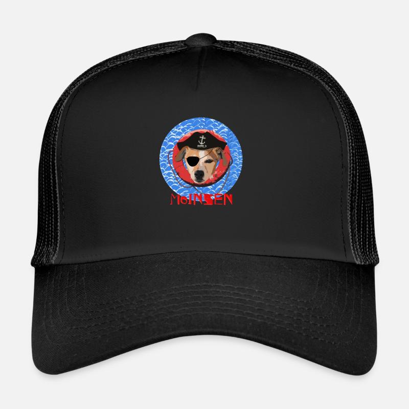 MOINSEN - Trucker Cap - Schwarz/Schwarz