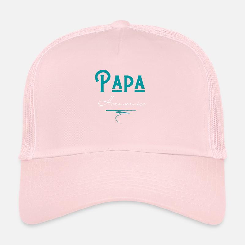 papa hors service Casquette trucker 