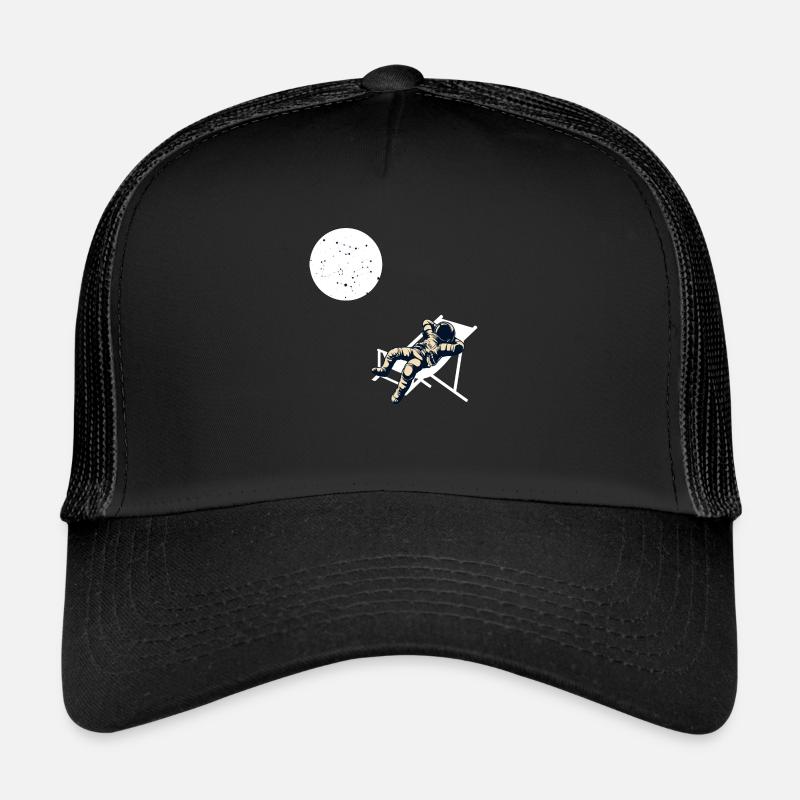 astronaute épuisé Casquette trucker 