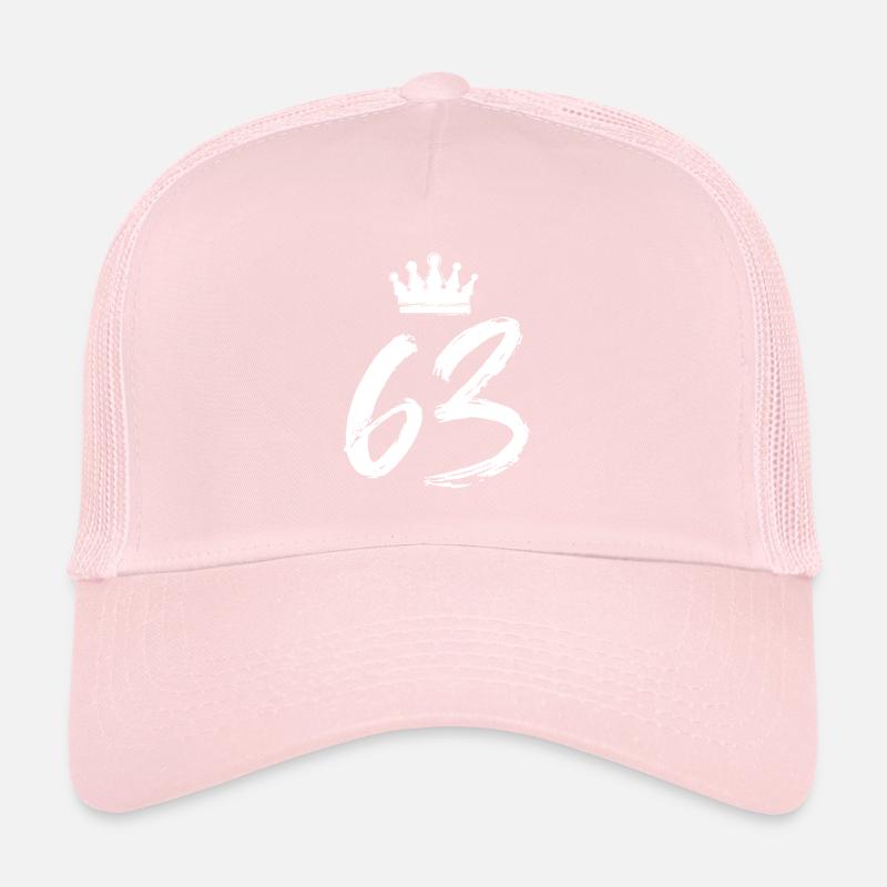 63 Couronne numérique Casquette trucker 