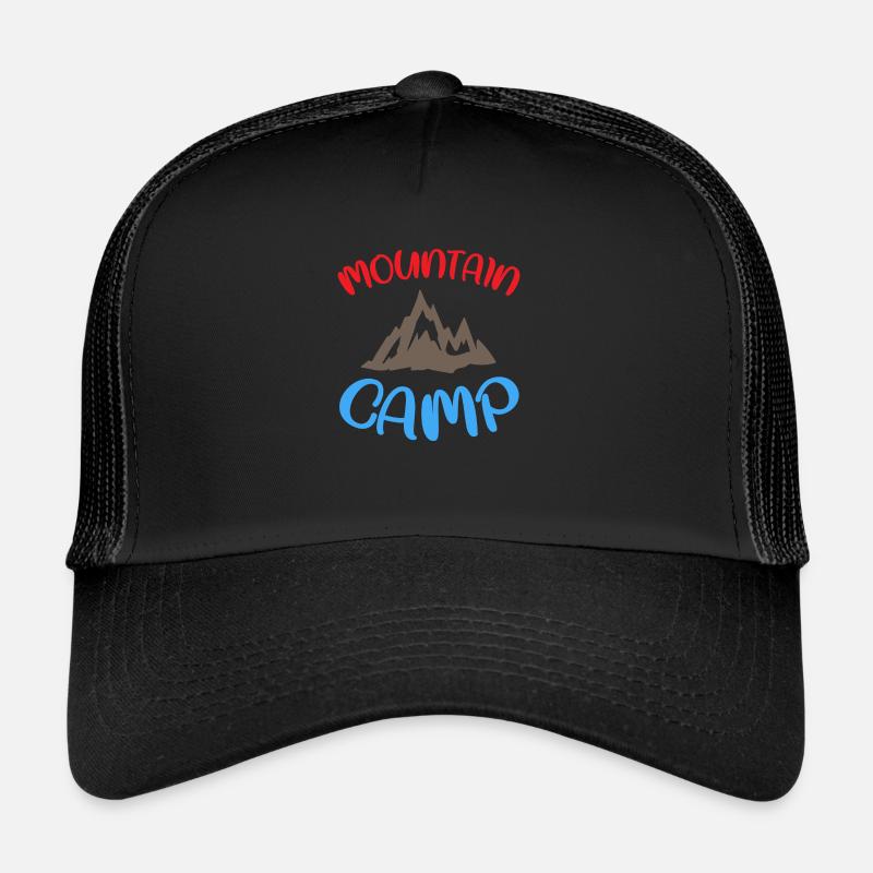 mountain camp - camping life Casquette trucker 
