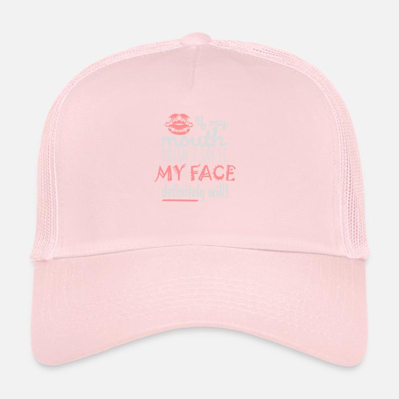 Mon visage le fera certainement Casquette trucker 