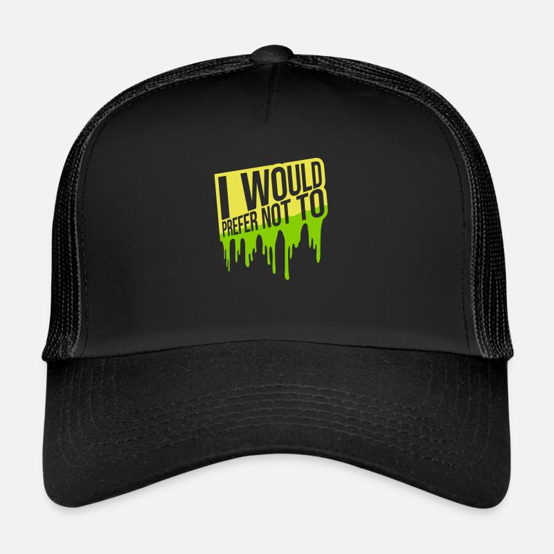I prefer not to Trucker Cap
