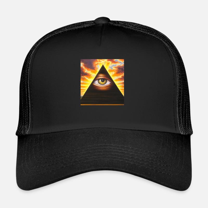 Illuminati Eye Trucker Cap