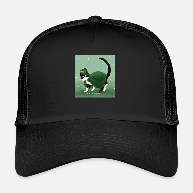 Assistant Chat Casquette trucker 