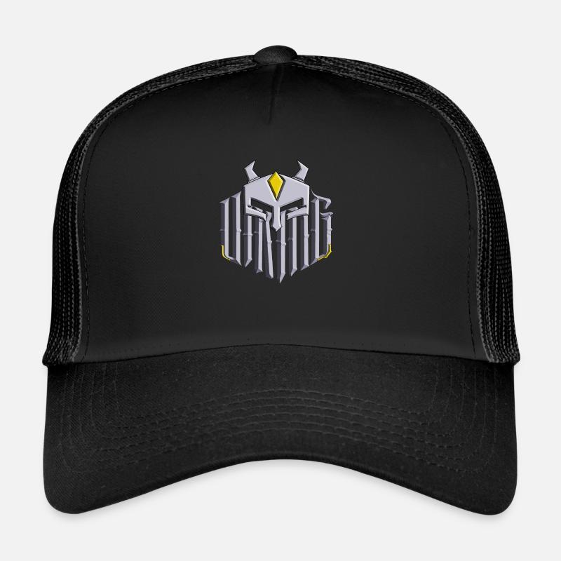 VIKING-WikingerLogo - Trucker Cap - Schwarz/Schwarz