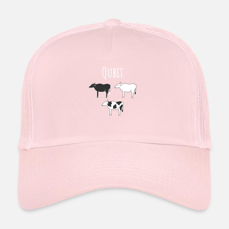 Quantencomputing mit Kühen Lustig Geschenk Kuhbit Trucker Cap