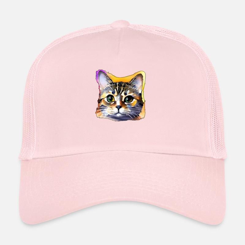 Face de chat 4 Casquette trucker 