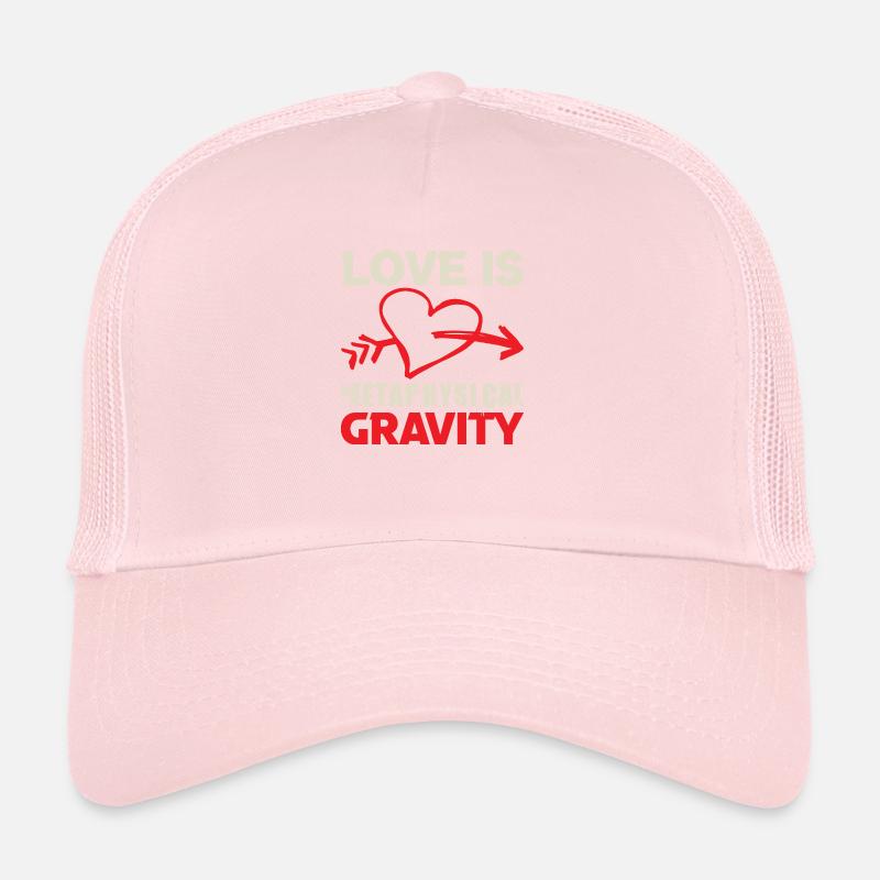 L’AMOUR EST GRAVITÉ MÉTAPHYSIQUE Casquette trucker 