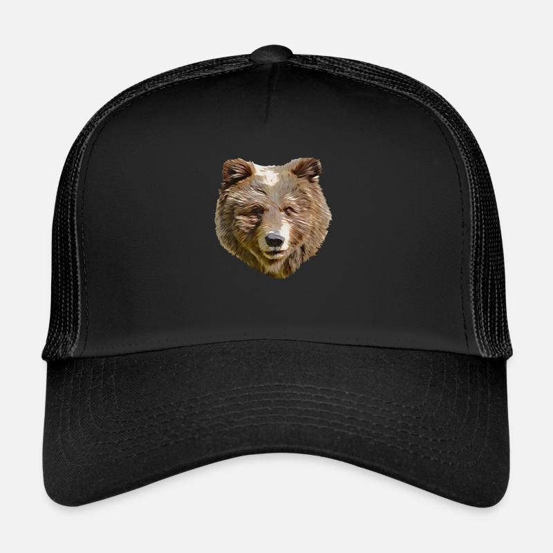 Chef de l’ISA - Casquette trucker  - noir/noir