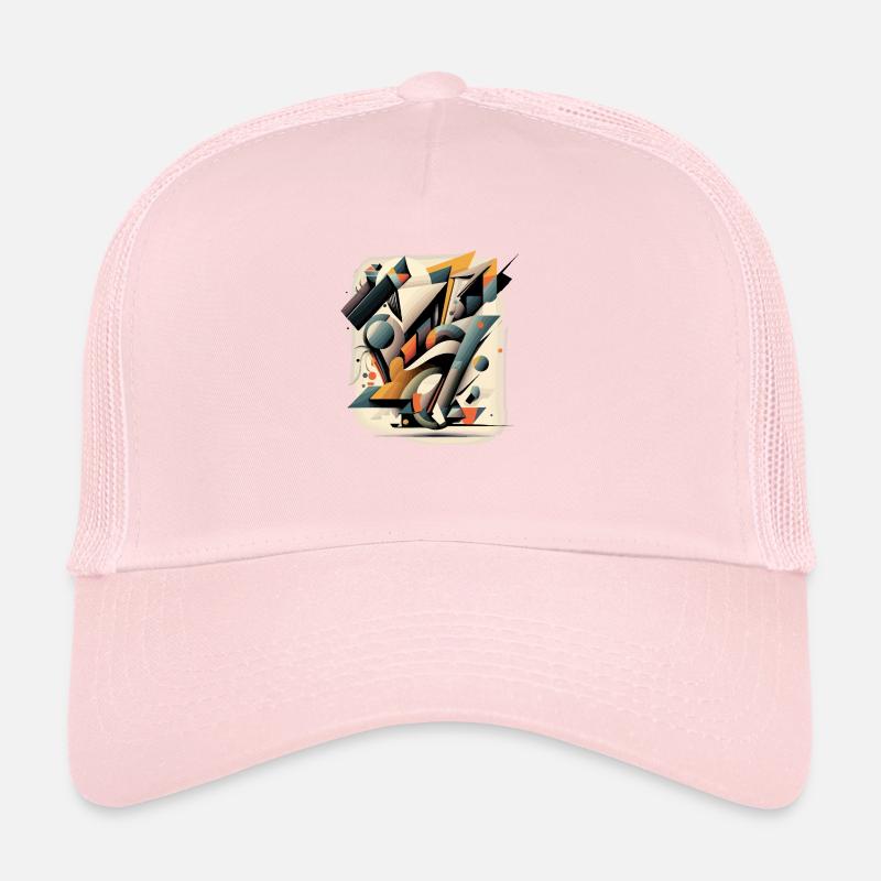 Abstract geometry Trucker Cap