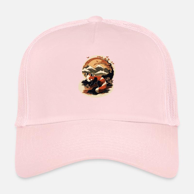 red panda 8 Casquette trucker 