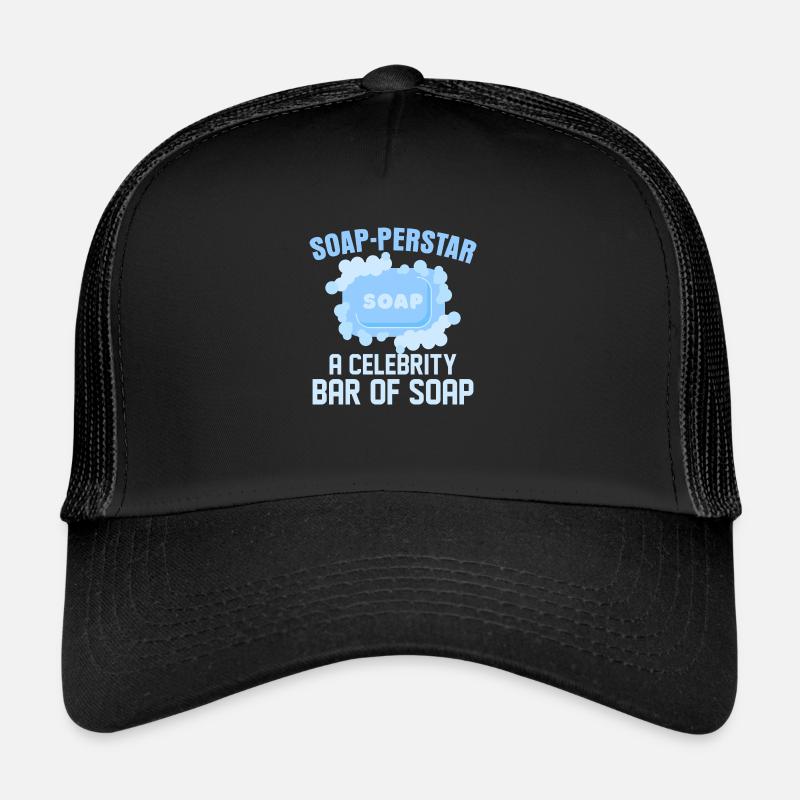 Soap-perstar – Un bar de célébrité de savonnier S Casquette trucker 