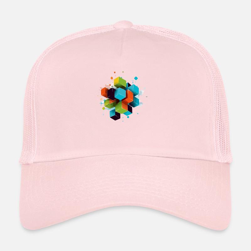 Cubes Trucker Cap