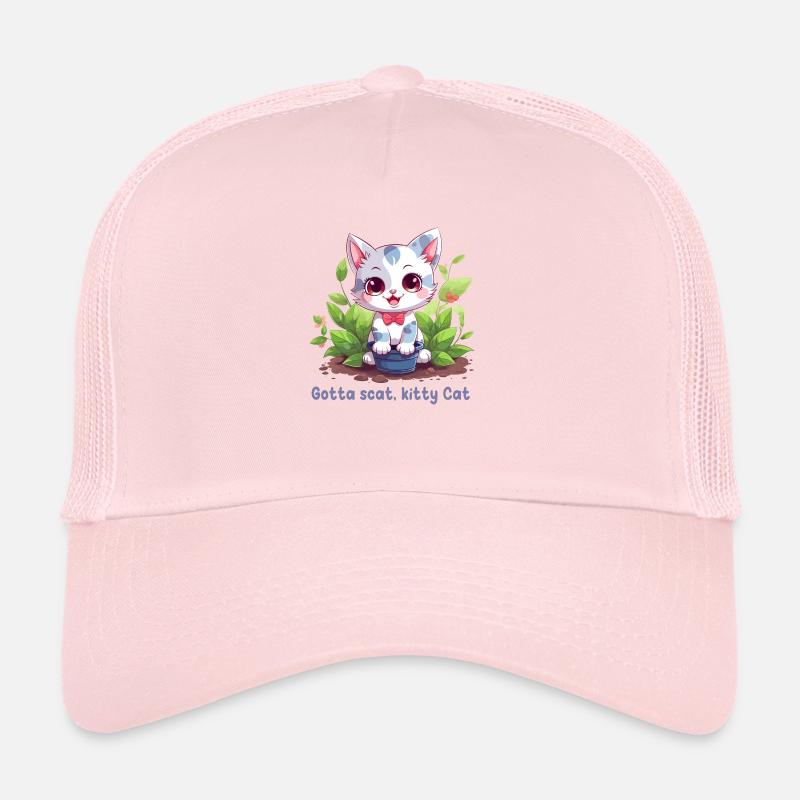 Gotta scat, kitty Cat Casquette trucker 