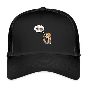 Omg Turbo - Trucker Cap - Schwarz/Schwarz - Vorne