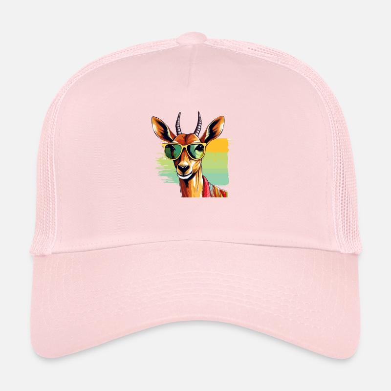 Mokka l'antilope Casquette trucker 
