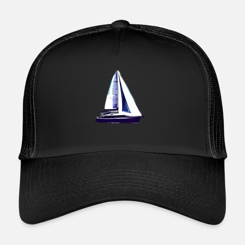 Sailing ship Sailing Sailing Sailing Sailboat Trucker Cap