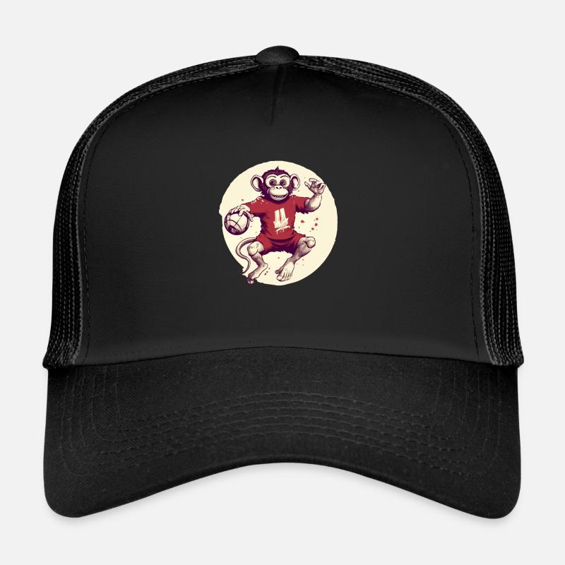 Zozo le singe au handball Casquette trucker 