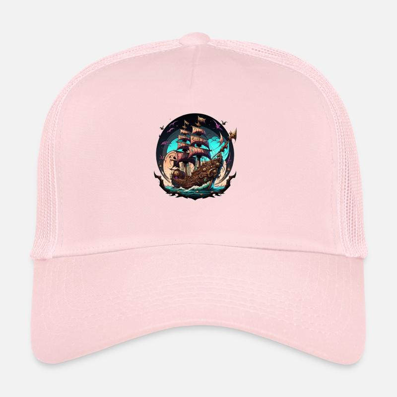 Bateau pirate Casquette trucker 