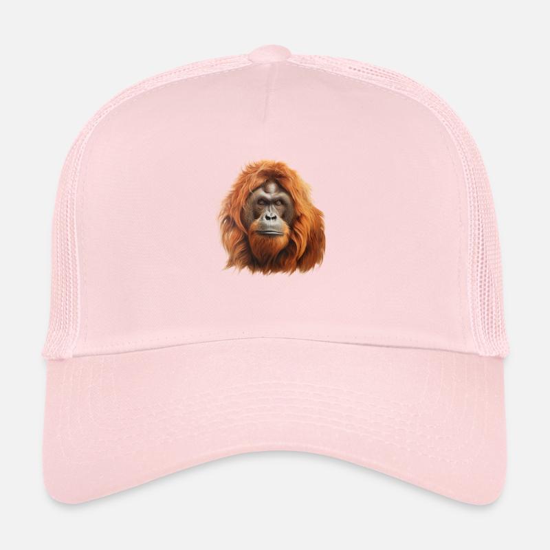 L'orang-outan de Bornéo Casquette trucker 