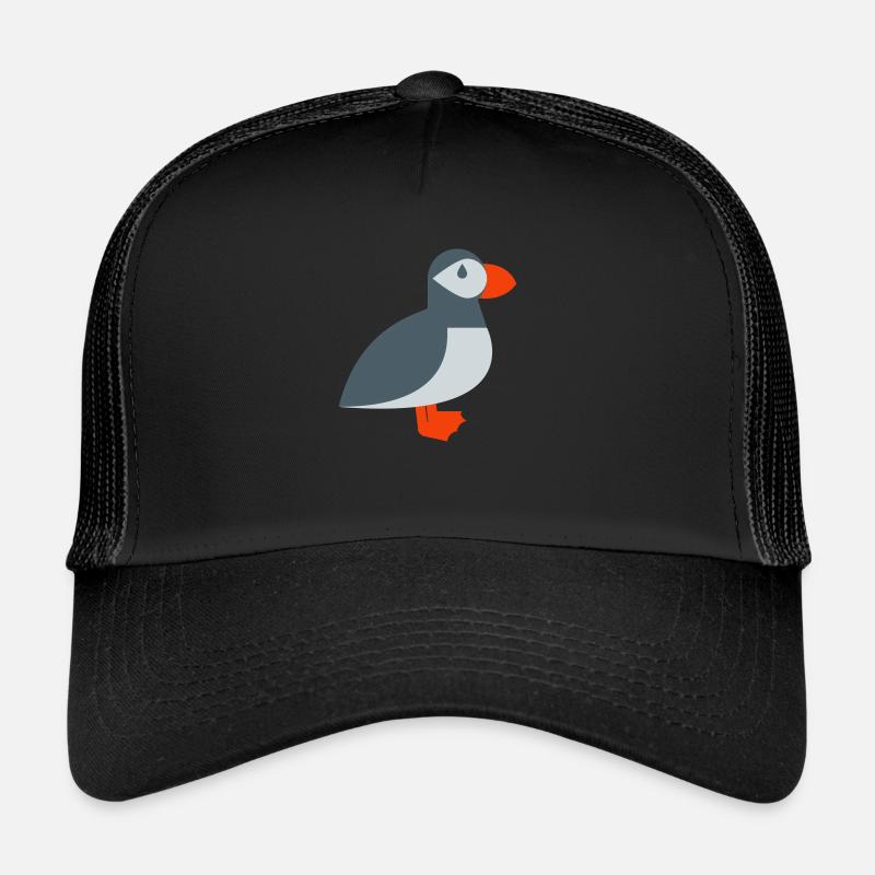 Oiseau macareux Casquette trucker 