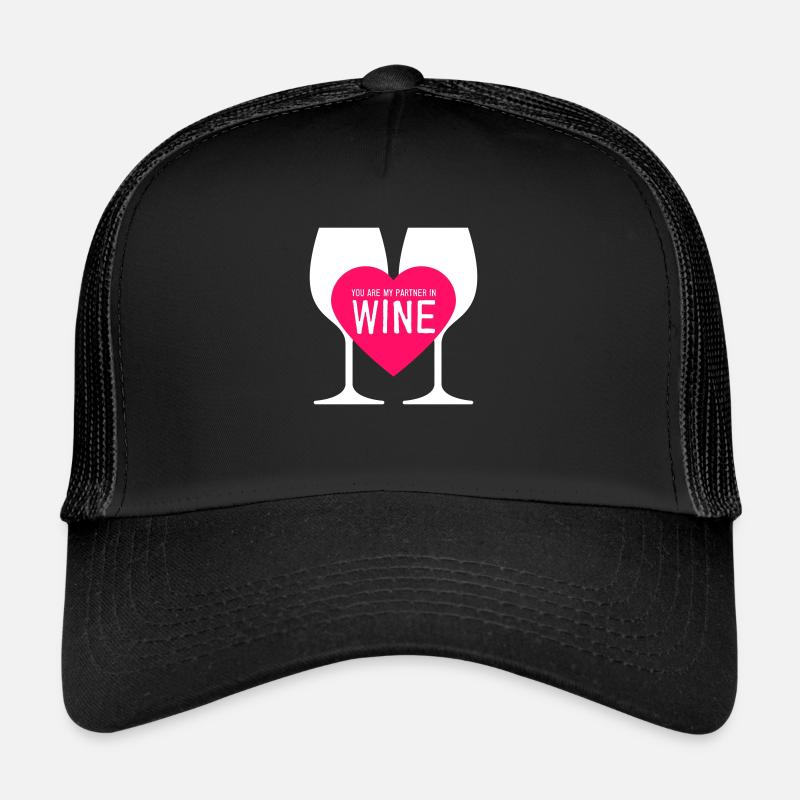 Partenaire dans le vin Casquette trucker 