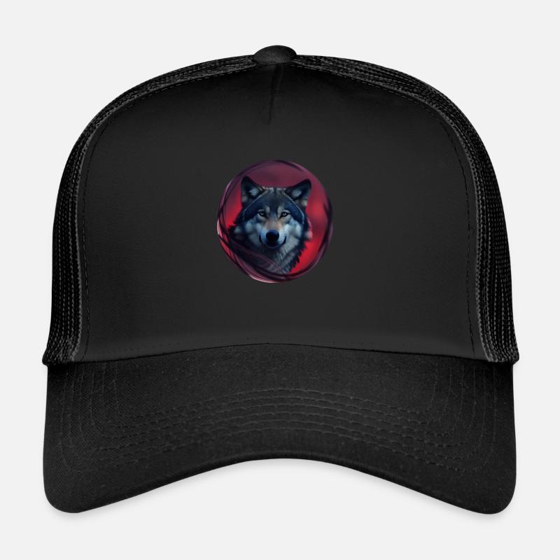 wolf Trucker Cap