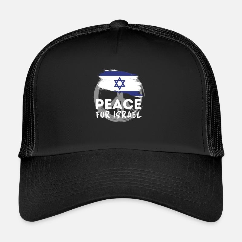 Peace for israel no war Trucker Cap