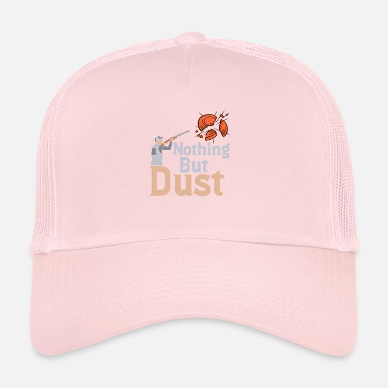 Rien D’autre que la poussière Trapshooting Tir au pigeon d’argile Casquette trucker 