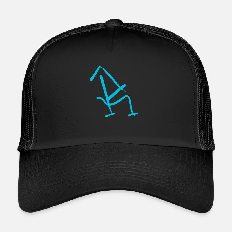 Lettres coquines : Le Funky R Casquette trucker 