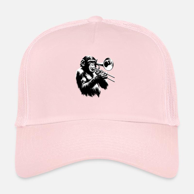 Monkey Orchestra Trombone Casquette trucker 