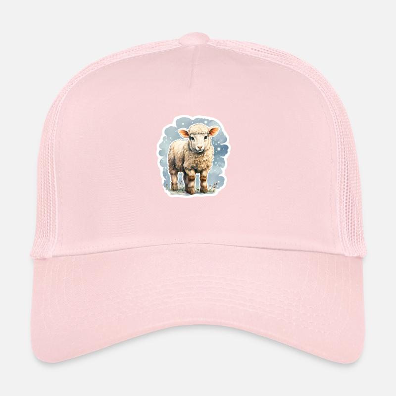Spring lamb Trucker Cap