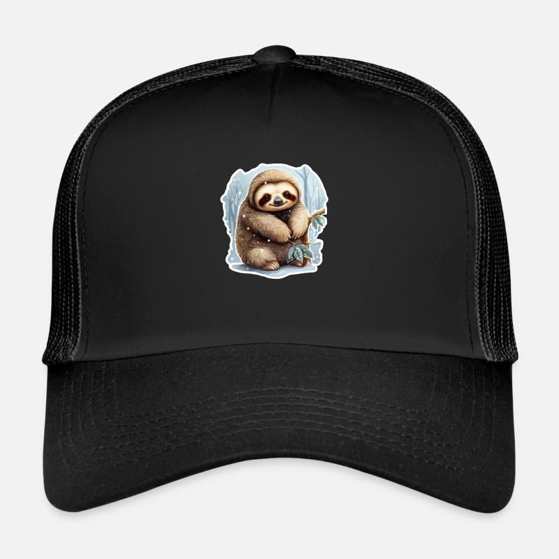 ChilligesFrostyDesign - Trucker Cap - Schwarz/Schwarz
