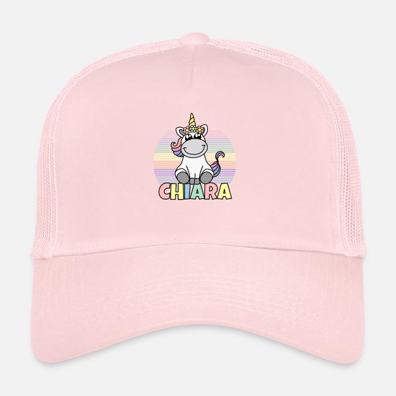 Chiara Einhorn Name Trucker Cap