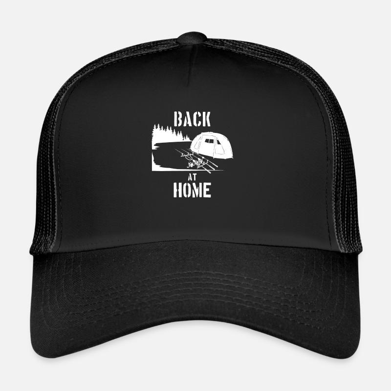 Retour à la maison Carphunter Carp Carp Carp Angler Casquette trucker 