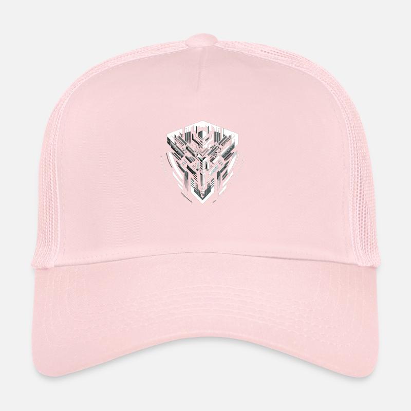 Coeur de méca monochrome Casquette trucker 