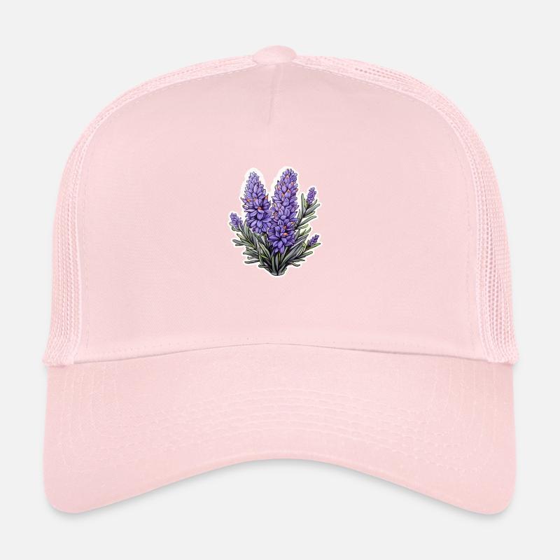 Lavande Casquette trucker 