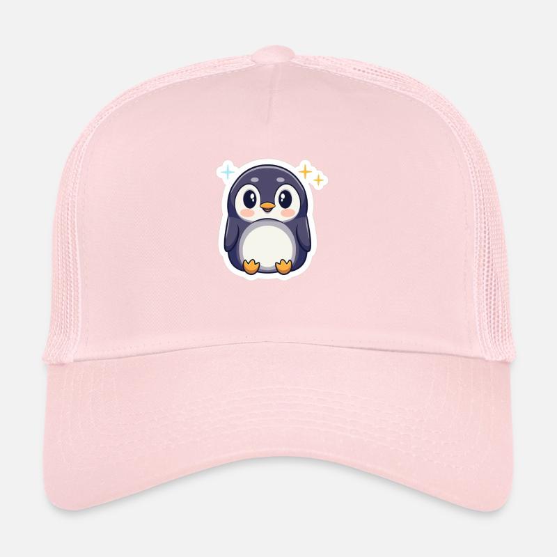 Amoureux des pingouins Casquette trucker 