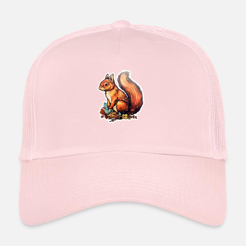Écureuil mignon Casquette trucker 