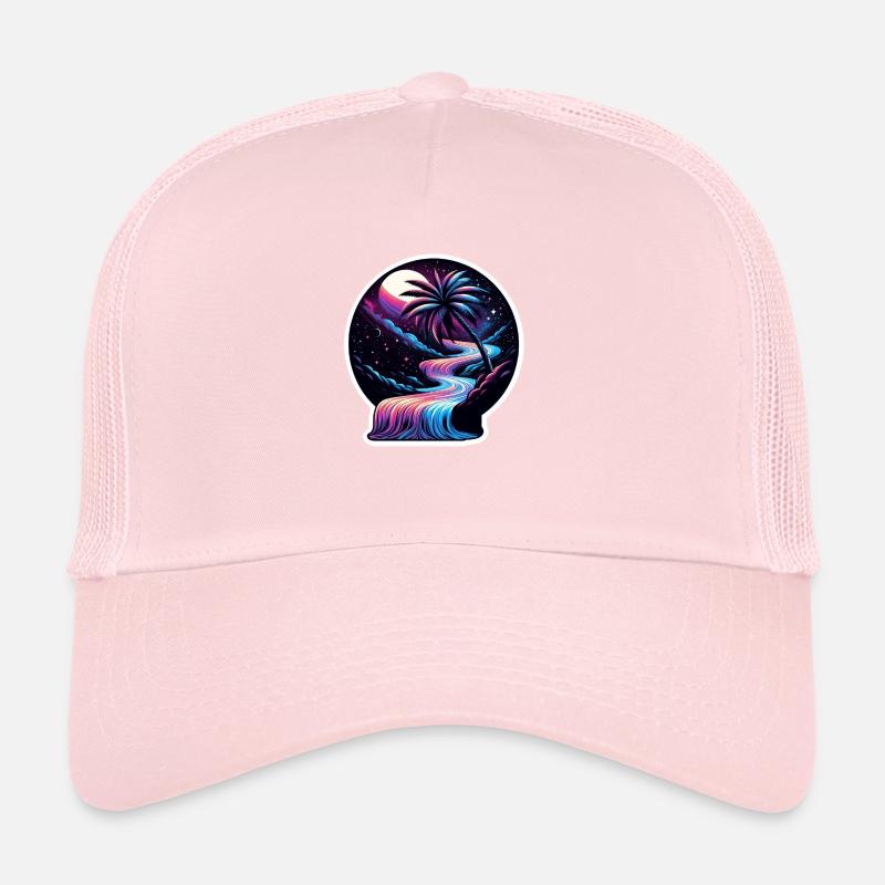 Galaxa Palm Trucker Cap
