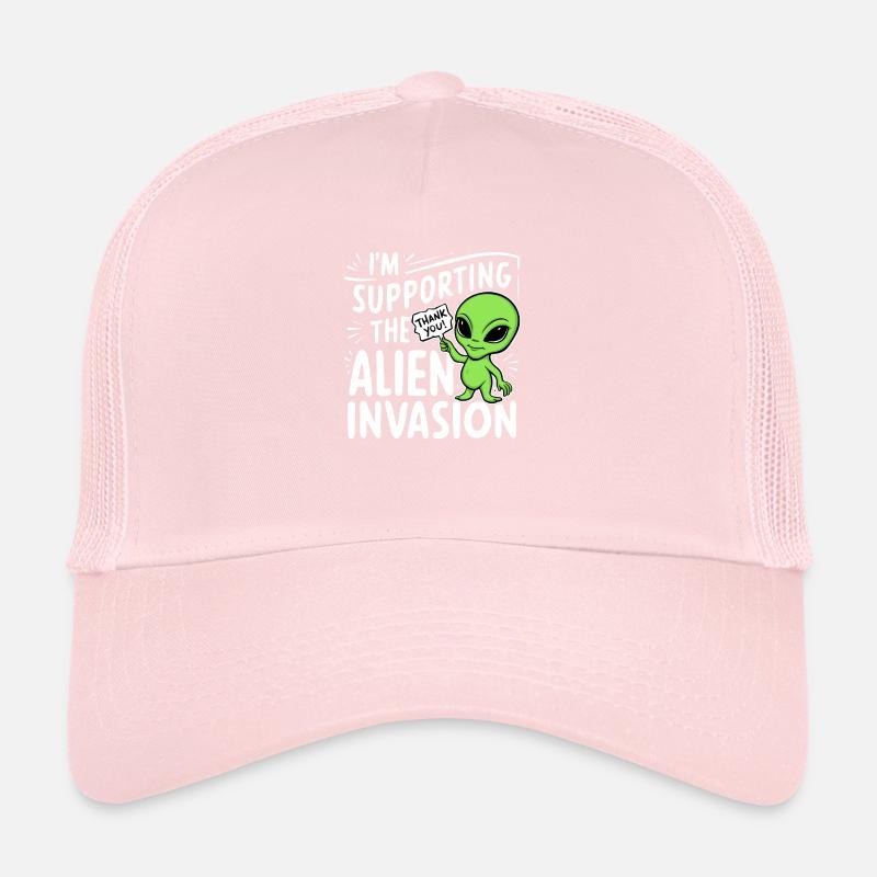 invasion extra terrestre - humour Casquette trucker 