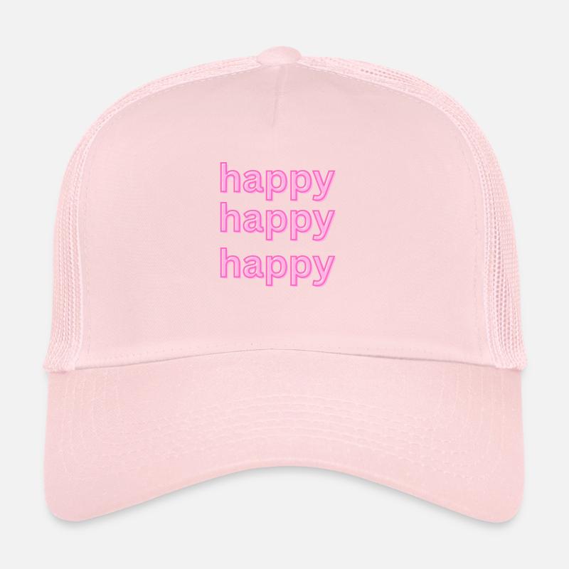 happy shirt Trucker Cap