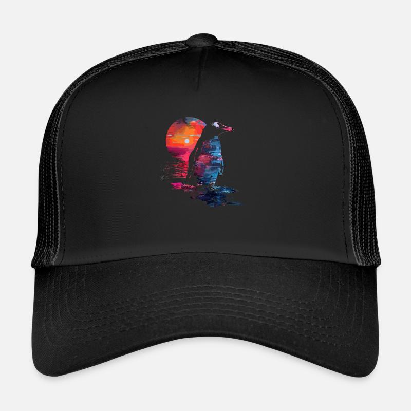 Penguin Baby Bird Chick Trucker Cap