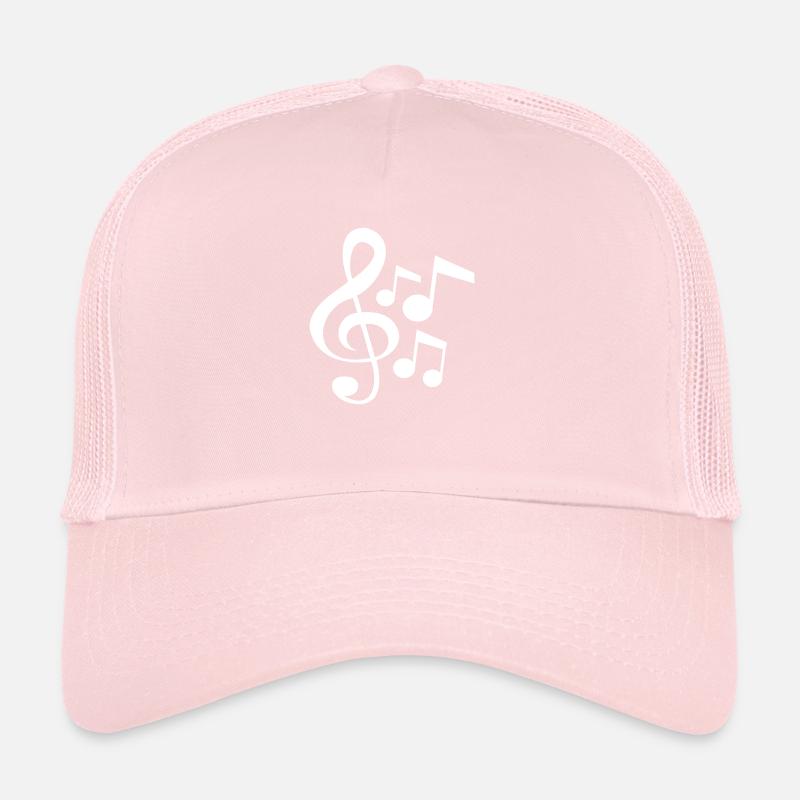 Music clef note melody musical note audio Trucker Cap