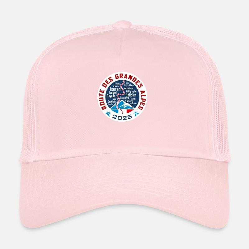 Route des Grandes Alpes V4 | blanc | 2025 Casquette trucker 