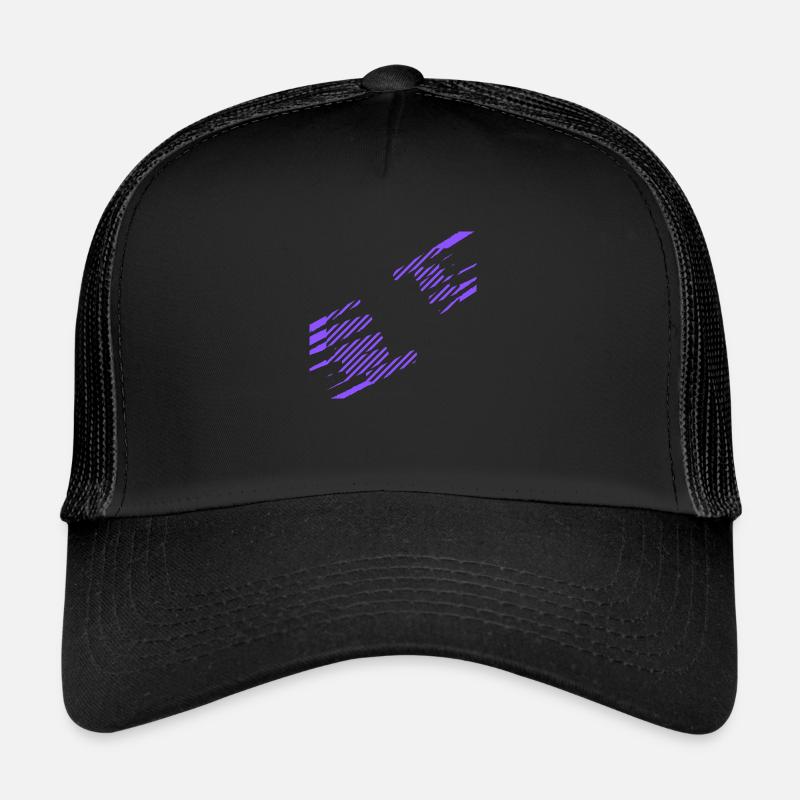 un dessin à rayures Casquette trucker 